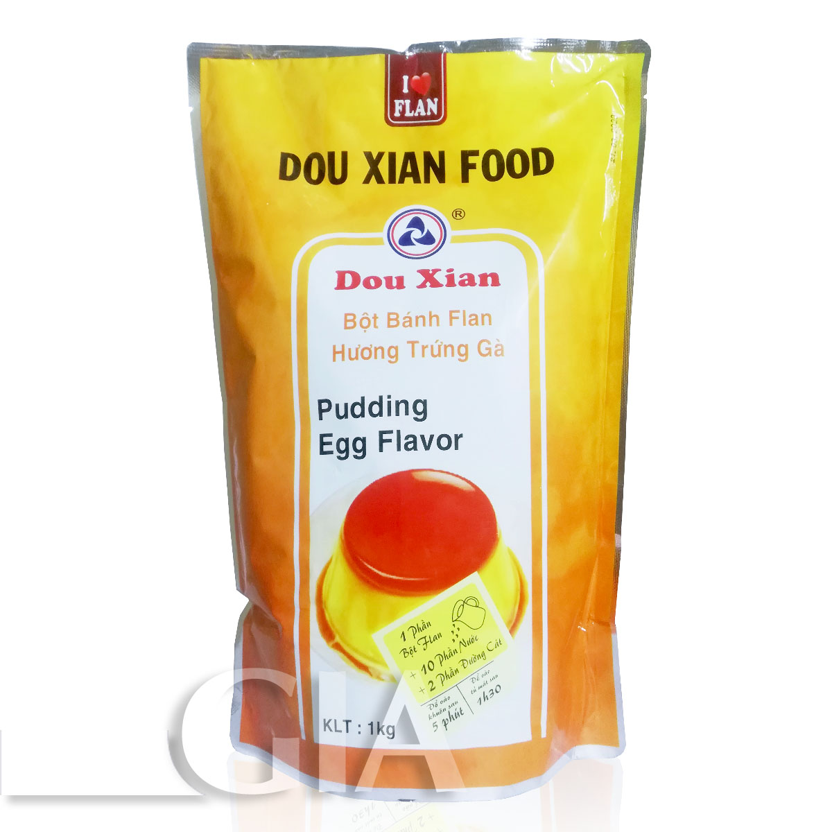Bột Pudding Trứng - Dou Xian 1Kg