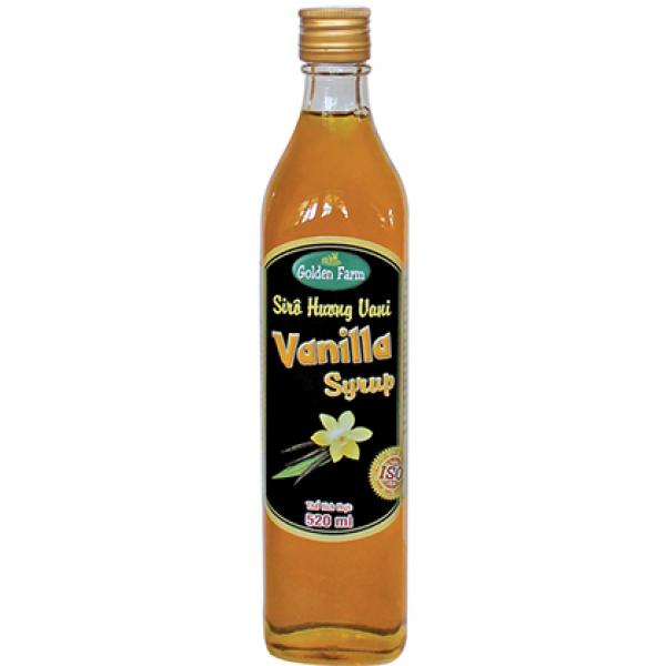 Syrup Vanilla - Golden Farm 520ml