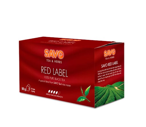 Hồng Trà Red Label - Savo 50gr 