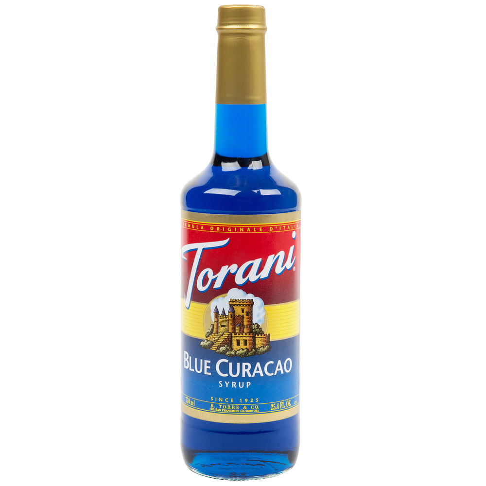 Syrup Bluecuracao - Torani 750ml
