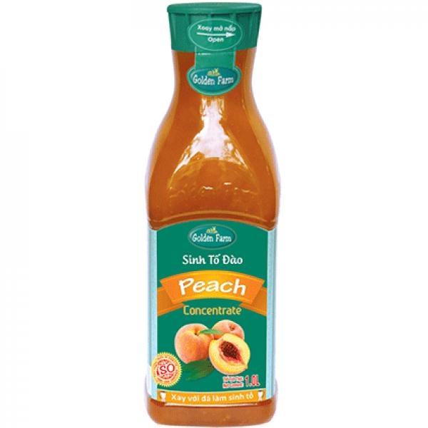 Sinh Tố Đào - Golden Farm 1L