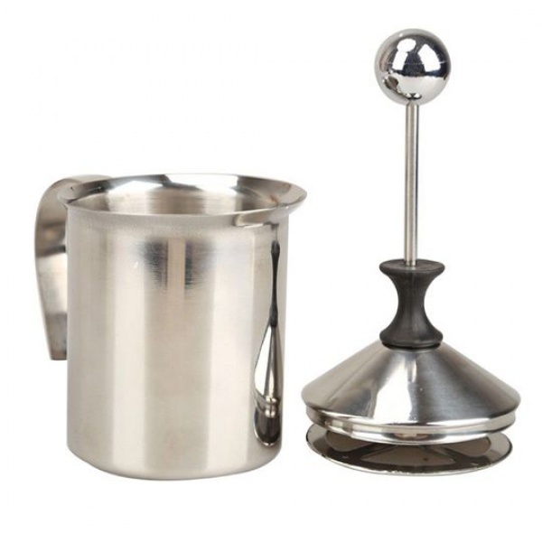 Ca Đánh Bọt Sữa Inox 400ml