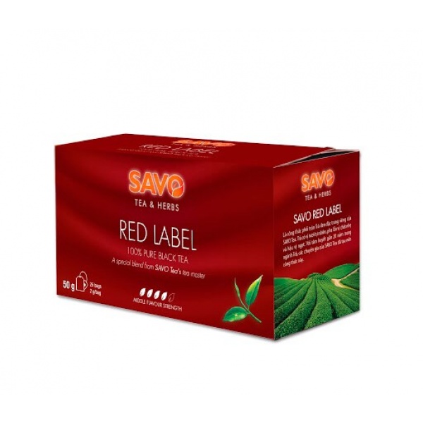 Hồng Trà Red Label - Savo 50gr 