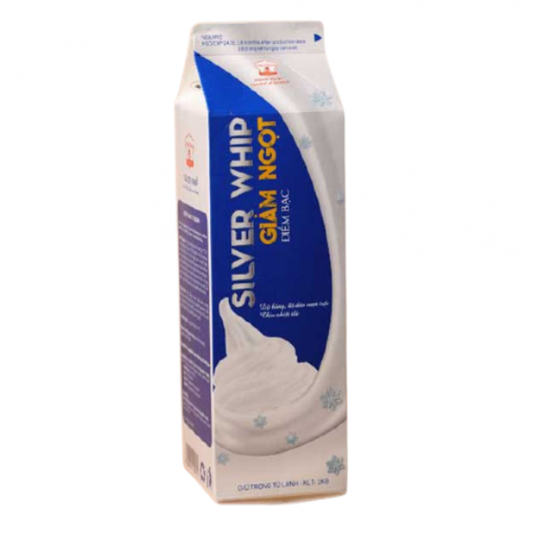 Kem Silver Whip Giảm Ngọt - 1kg
