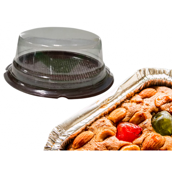 Hộp Nhựa ovan Đựng Bánh - D4